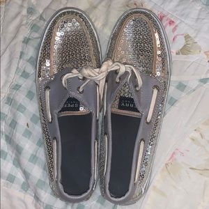 Sequin Sperrys